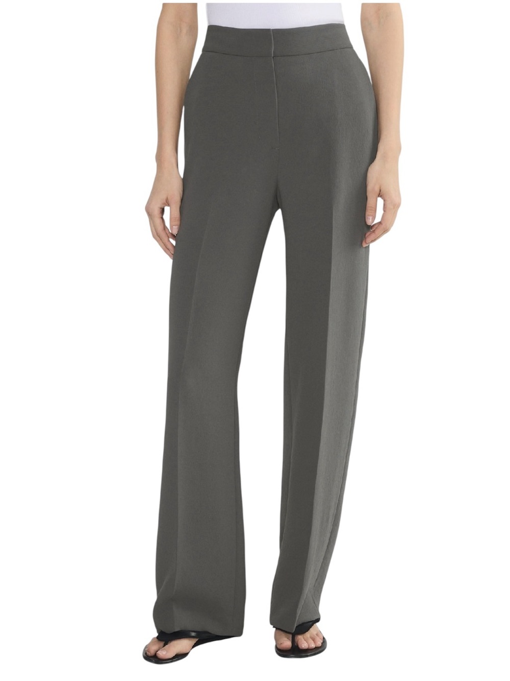 Babaton Limitless Crepette High-rise Japanese crepe trousers